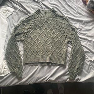 American Eagle knitted cropped turtleneck size small